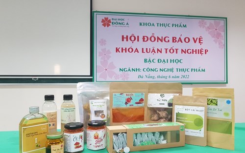 Sinh Viên K18 Ngành Công Nghệ Thực Phẩm Bảo Vệ Khóa Luận Tốt Nghiệp - tháng 6/2022